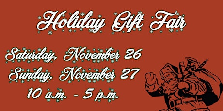 CAM Holiday Gift Fair: Vendor Registration