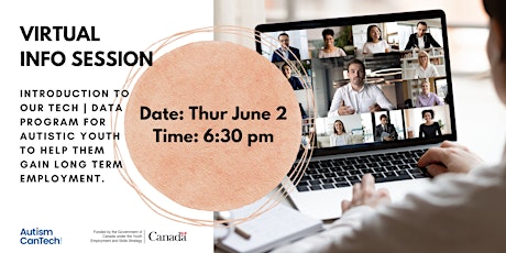Autism CanTech! Virtual Info Session June 2, 2022 tickets