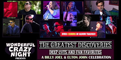 The Greatest Discoveries: a Night of Billy Joel and Elton John Deep Cuts tickets