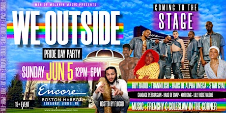 WE OUTSIDE! Pride Day Party tickets