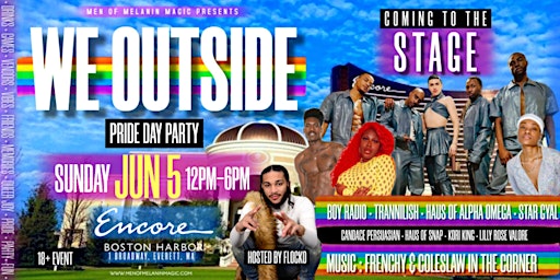 WE OUTSIDE! Pride Day Party