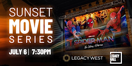 Sunset Movie Series: Spiderman: No Way Home tickets
