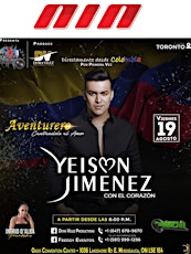CONCIERTO YEISON JIMENEZ TORONTO tickets