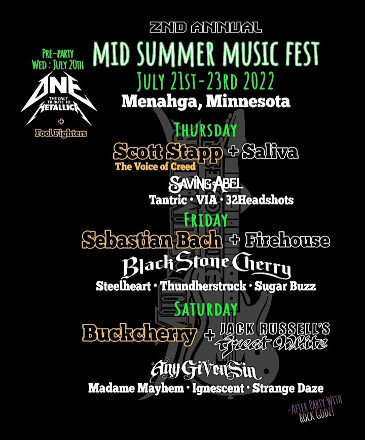 Mid Summer Music Fest 2022 image