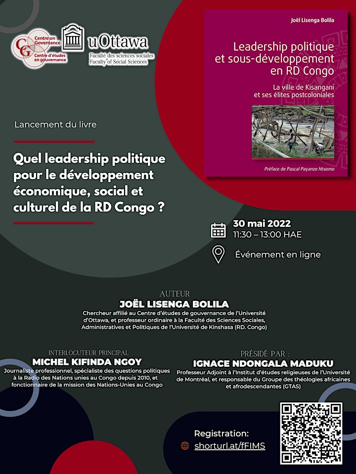 Image de Lancement du livre du professeur Joël Lisenga : Leadership politique en RDC