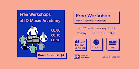 Free Workshop: Music Theory for Producers tickets