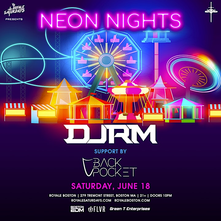 Neon Nights | Royale Saturdays | 6.18.22 | 10:00 PM | 21+ image