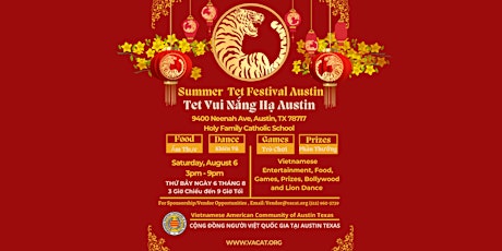 Summer  Tet/ Mid Autumn Festival Austin - VACAT primary image