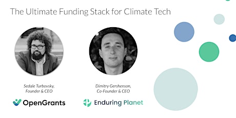The Ultimate Funding Stack for Climate Tech tickets