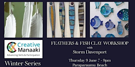 Feathers and Fish Clay Art Workshop tickets