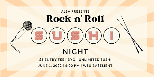 Rock n' Roll Sushi Night