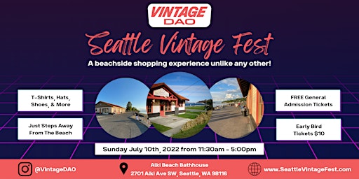 Seattle Vintage Fest - The PNW's Premier Vintage Shopping Experience