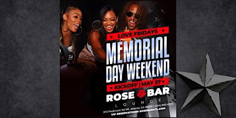 MEMORIAL DAY WEEKEND PARTY KICKOFF tickets