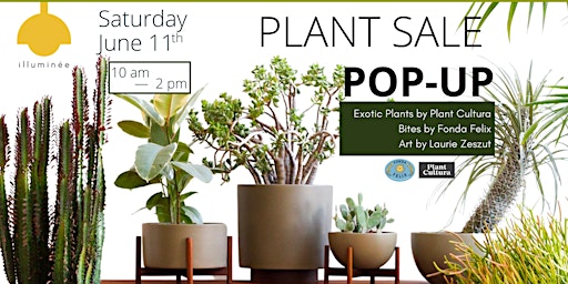Plant Sale Pop-Up from Illuminee Studio