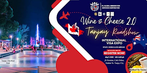 WINE AND CHEESE 2.0 INTERNATIONAL VISA EXPO TANJAY ROADSHOW