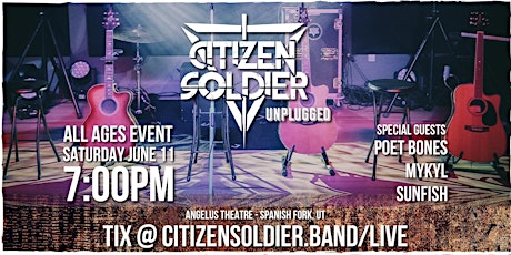 Citizen Soldier Unplugged tickets