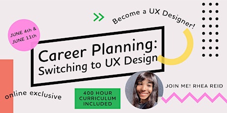 Career Planning: Switching to UX Design tickets