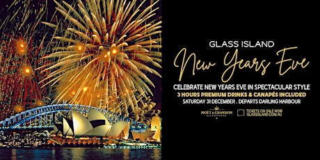 GLASS ISLAND - NEW YEAR'S EVE CRUISE 2022 tickets