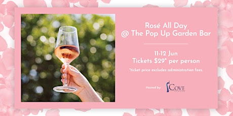 Rosé Pop Up Garden tickets