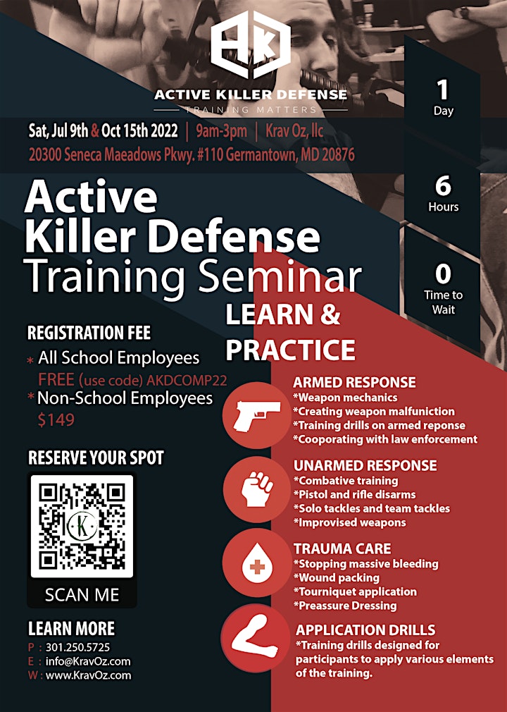 Active Killer Defense Seminar image
