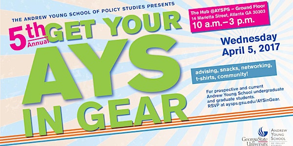 Get Your AYS in Gear 2017