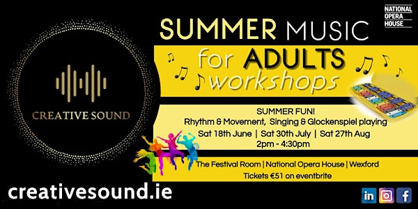 Summer Music for Adults Workshops