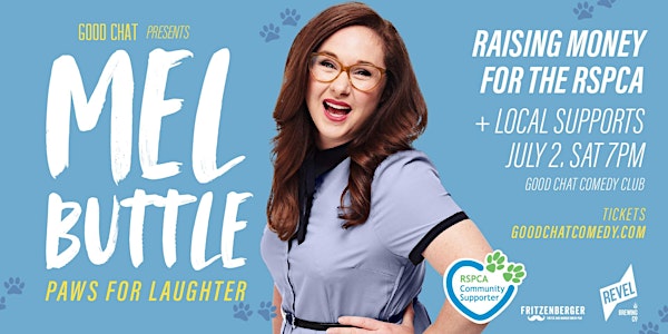 Mel Buttle & Friends | Paws For Laughter