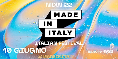 FABBRICA DEL DESIGN | MADE IN ITALY # Milano Design Week biglietti