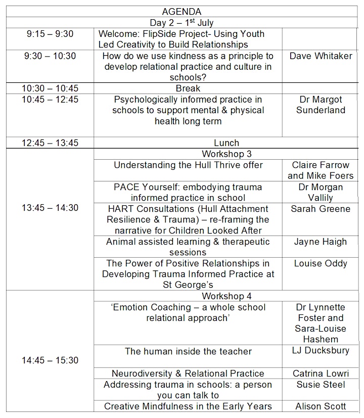 Hull’s Trauma-Informed Schools Conference - 30th June & 1st July image