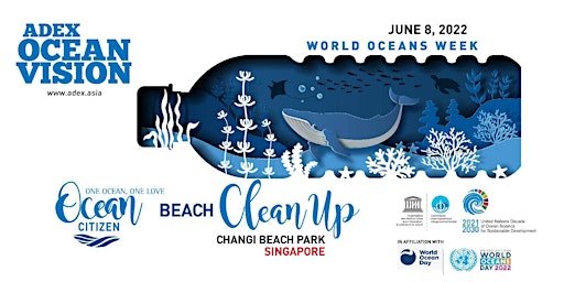 ADEX Ocean Vision - Changi Beach Clean Up