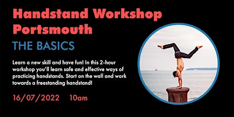 Handstand Workshop Portsmouth - The Basics tickets