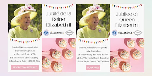 Cupcakes for the Jubilee of Queen Elizabeth II