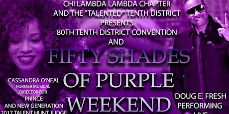 50 Shades of Purple Weekend primary image