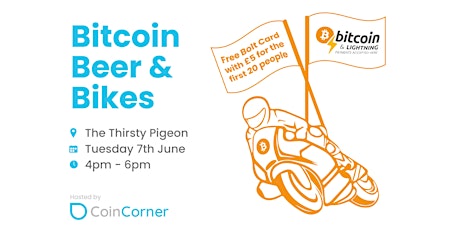 Bitcoin, Beer and Bikes: TT Special Bitcoin Meetup tickets