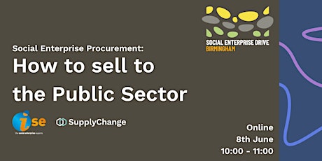 Social Enterprise Procurement: How to sell to the Public Sector tickets