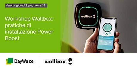 Workshop Wallbox: pratiche di installazione Power Boost biglietti