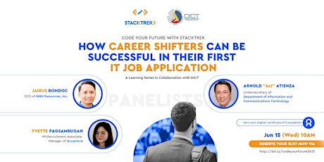 CYF: How Career Shifters Can be Successful in their 1st IT Job Application tickets