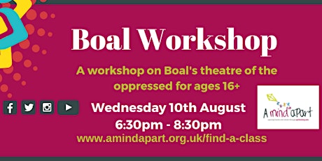 Adult Acting Workshop - Boal tickets