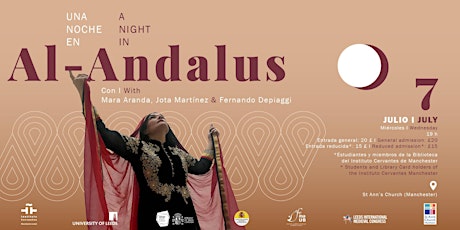Mara Aranda: 'An Evening in Al-Ándalus' tickets