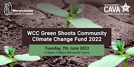 WCC Green Shoots Community Climate Change Fund 2022 tickets