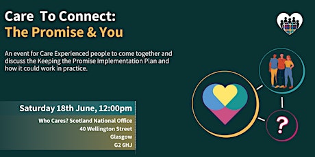 Care To Connect: The Promise & You tickets