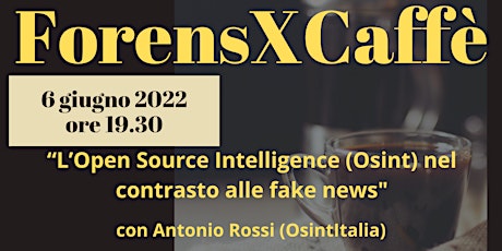 L’Open Source Intelligence (Osint) nel contrasto alle fake news tickets