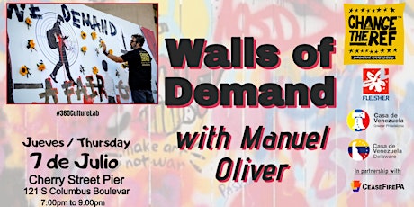 Walls of Demand with Manuel Oliver tickets