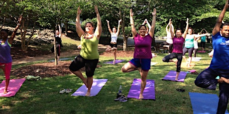 Sat Jun 10th 9:00am "Steady" Healthy Huntsville Yoga at Big Spring Park with Sheila Levenhagen primary image