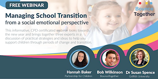 Managing school transition from a social emotional perspective