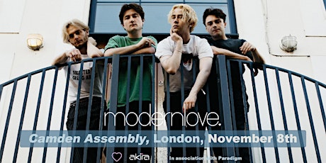 modernlove. - Live @ Camden Assembly
