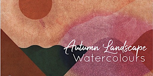 Autumn Moon: Watercolour Landscape Painting