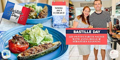Les Petits Farcis Niçois: Bastille Day Cooking Demo with Le Chef's Wife