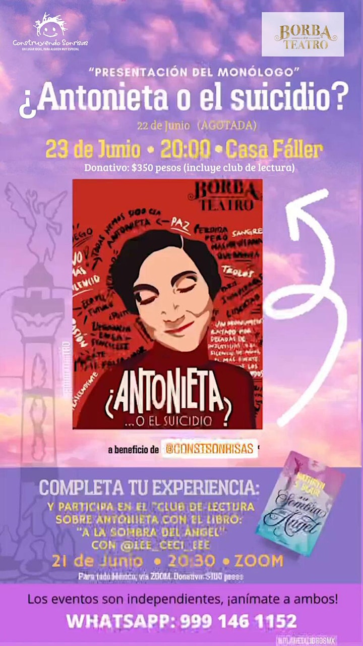 Imagen de ¿Antonieta... o el suicidio?