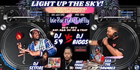 Light Up The Sky with WePartyOnTheFly! "Holiday Kick Off Day Party" tickets